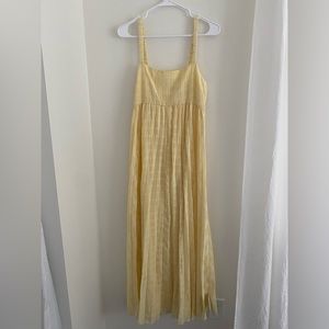 ASOS yellow dress